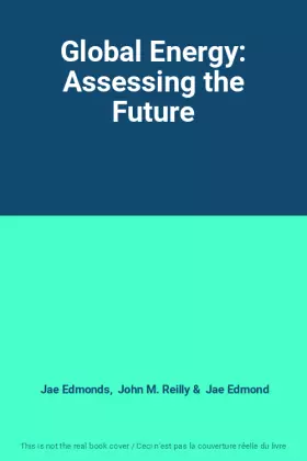 Couverture du produit · Global Energy: Assessing the Future