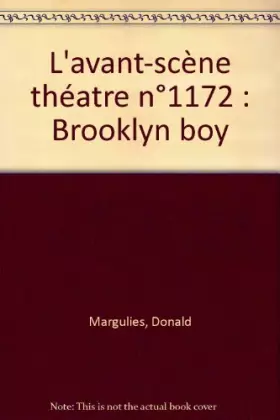 Couverture du produit · L'avant-scène théatre n°1172 : Brooklyn boy