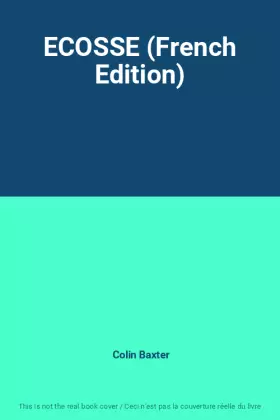 Couverture du produit · ECOSSE (French Edition)