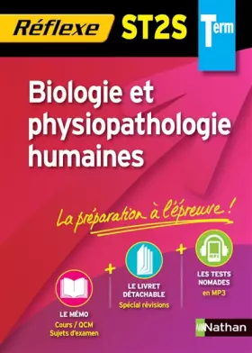 Couverture du produit · Biologie et physiopathologie humaines - ST2S