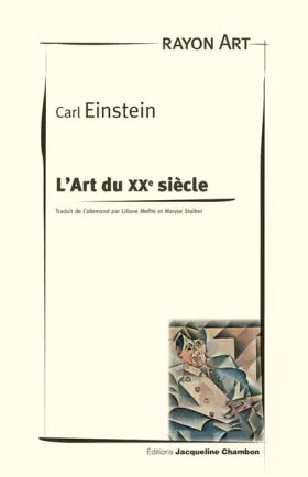 Couverture du produit · L'art du XXe siècle