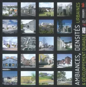 Couverture du produit · Ambiances, densités urbaines et développement durable