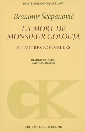 Couverture du produit · La Mort de monsieur Golouja