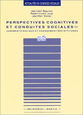 Couverture du produit · PERSPECTIVES COGNITIVES ET CONDUITES SOCIALES