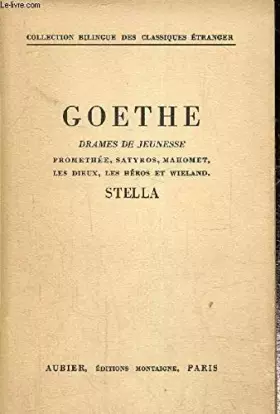 Couverture du produit · Drames de Jeunesse.