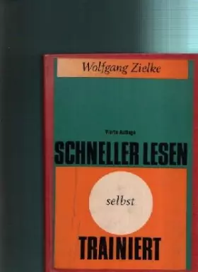 Couverture du produit · Schneller Lesen selbst trainiert