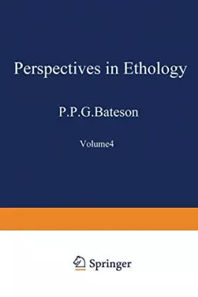 Couverture du produit · Perspectives in Ethology: Volume 4 Advantages of Diversity