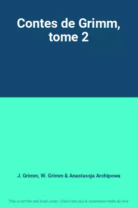 Couverture du produit · Contes de Grimm, tome 2
