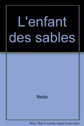 Couverture du produit · L'Enfant des sables
