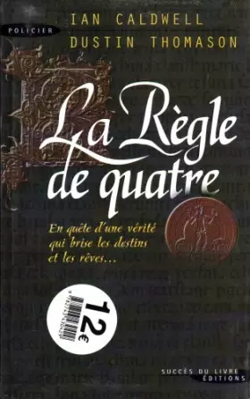 Couverture du produit · Règle de 4 (la)