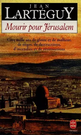 Couverture du produit · Mourir pour Jérusalem