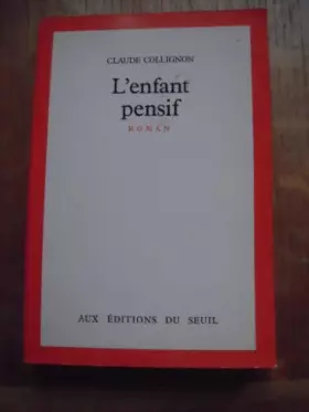 Couverture du produit · L'Enfant pensif