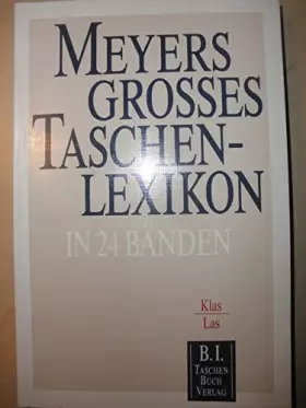 Couverture du produit · Meyers großes Taschelexikon in 24 Bänden / hier Band 12 Klas-Las / 2. neu bearbeitete Aufl. 1987
