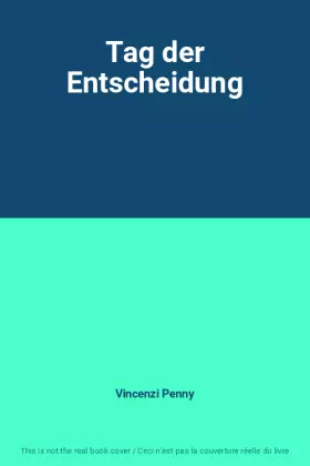 Couverture du produit · Tag der Entscheidung