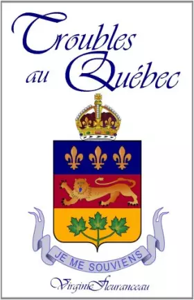 Couverture du produit · Troubles au Québec