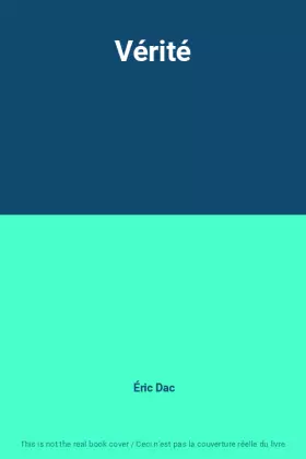 Couverture du produit · Vérité
