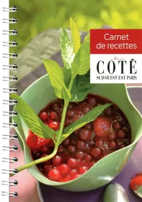 Couverture du produit · Carnet de recettes