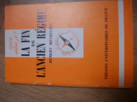 Couverture du produit · La Fin de l'Ancien Régime