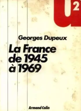 Couverture du produit · La France de 1945 a 1969