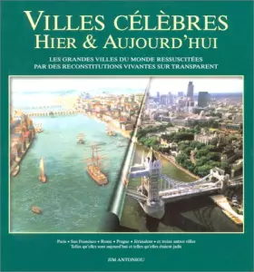 Couverture du produit · Villes célèbres, hier et aujourd'hui