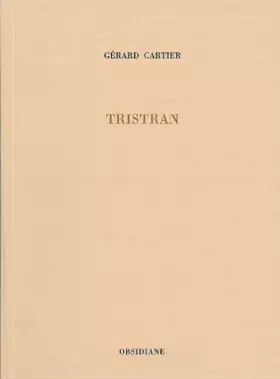 Couverture du produit · Tristran