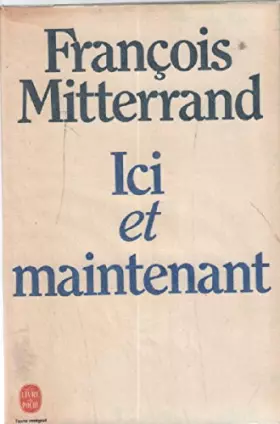 Couverture du produit · Ici et maintenant