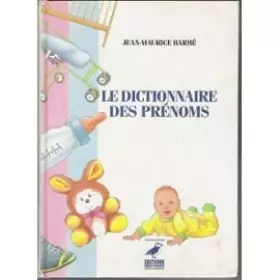 Couverture du produit · Dictionnaire des prénoms