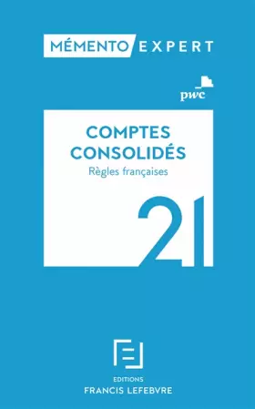 Couverture du produit · Mémento Comptes consolidés 2021