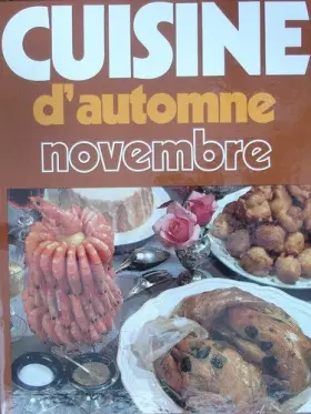 Couverture du produit · Cuisine d'automne : novembre