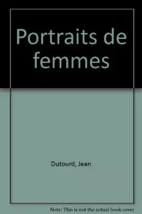 Couverture du produit · Portraits de femmes