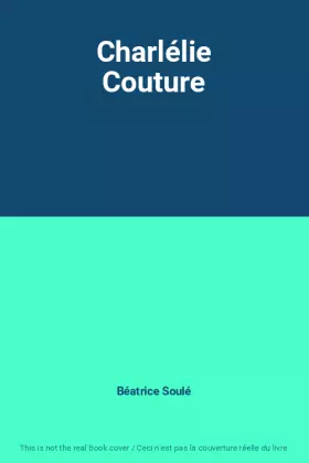 Couverture du produit · Charlélie Couture