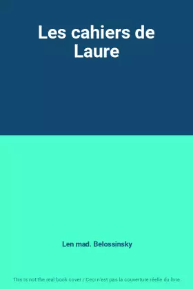 Couverture du produit · Les cahiers de Laure