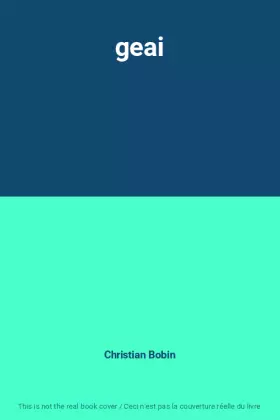 Couverture du produit · geai
