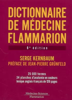 Couverture du produit · Dictionnaire de médecine Flammarion
