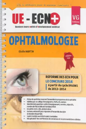 Couverture du produit · Ophtalmologie