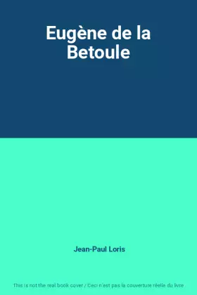 Couverture du produit · Eugène de la Betoule