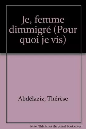 Couverture du produit · Je, femme d'immigré
