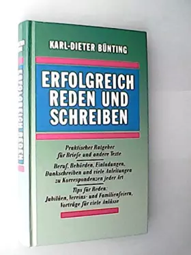 Couverture du produit · Erfolgreich reden und schreiben.