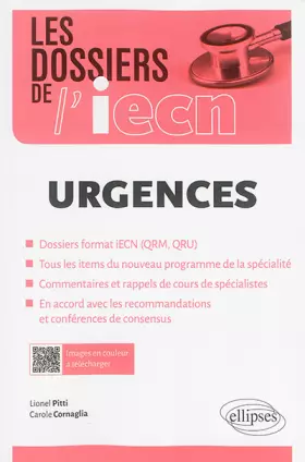 Couverture du produit · Les Dossiers de l'iECN Urgences