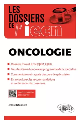 Couverture du produit · Oncologie Les Dossiers de l'iECN