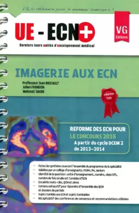 Couverture du produit · Imagerie aux ECN