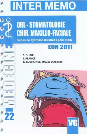 Couverture du produit · ORL - Stomatologie - Chirurgie maxillo-faciale