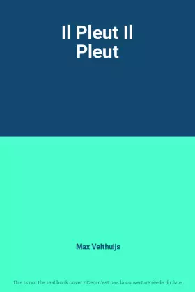 Couverture du produit · Il Pleut Il Pleut