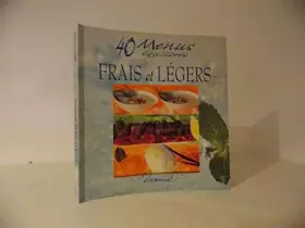 Couverture du produit · 40 menus équilibrés frais et légers
