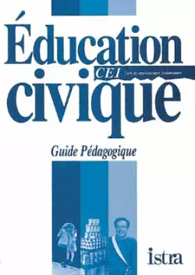 Couverture du produit · Education civique CE1, guide pédagogique. Cycles des apprentissages fondamentaux