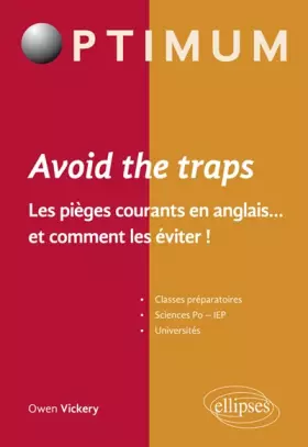 Couverture du produit · Avoid the trap: Les pièges courants en anglais... et comment les éviter !