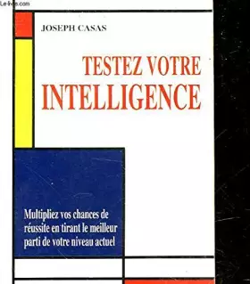 Couverture du produit · Testez Votre Intelligence