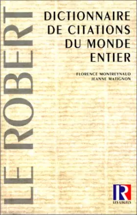 Couverture du produit · Dictionnaire de citations du monde entier