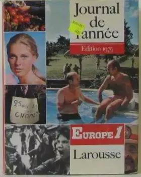 Couverture du produit · Journal annee 74-75 t.9                                                                       062097