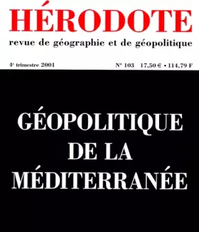 Couverture du produit · Géopolitique de la Méditerranée